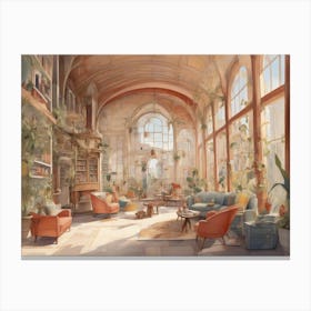 Living Room Canvas Print