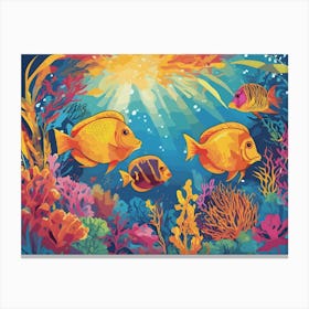 Under The Sea 19 Canvas Print