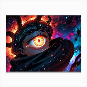 Eye Of The Dragon Canvas Print