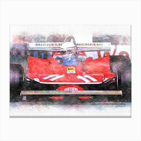 Jody Scheckter Canvas Print