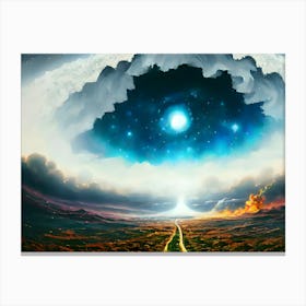 Eye Of The Universe 2 Canvas Print