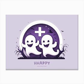 Happy Halloween Canvas Print