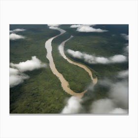 Amazon River Canvas Print