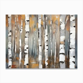 Birch Forest 1 Canvas Print