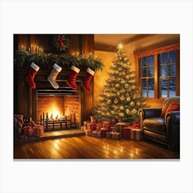 Christmas Tree 78 Canvas Print