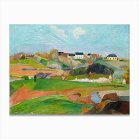 Landscape At Le Pouldu (1890), Paul Gauguin Canvas Print