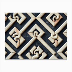 3D Pattern Canvas Print