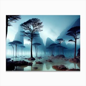 Twilight Forest 2 Canvas Print