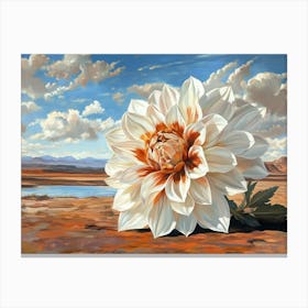 Oh Dahlia 10 Canvas Print