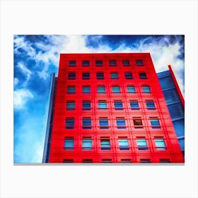 Urban Red Canvas Print