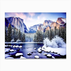 Yosemite National Park - Ai Canvas Print