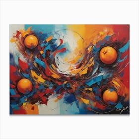 Oranges 3 Canvas Print