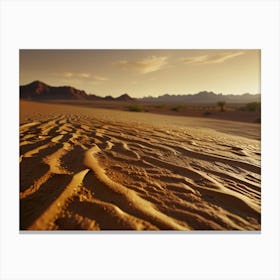 Desert - Desert Stock Videos & Royalty-Free Footage Canvas Print