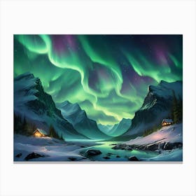 Northern Lights Canvas Print