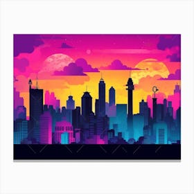 Mumbai Skyline Canvas Print