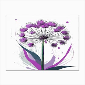 Allium 7 Canvas Print