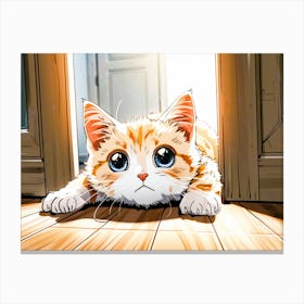 Kitty Cat Canvas Print