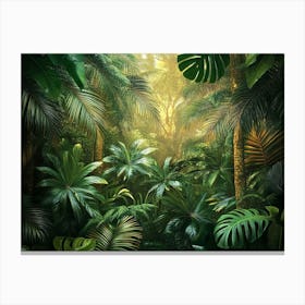 Tropical Jungle 7 Canvas Print