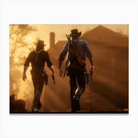 Red Dead Redemption 4 1 Canvas Print