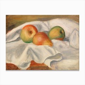 Pears (Poires), Pierre Auguste Renoir Canvas Print