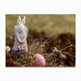Easter Bunny 125 Canvas Print