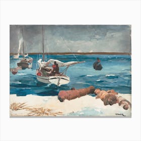 Nassau, Winslow Homer 1 Canvas Print