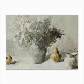 Still Life With Pears Canvas Print