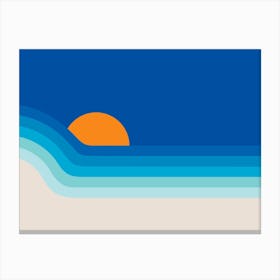 Ocean Dipper Canvas Print