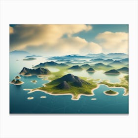 Island Paradise Canvas Print