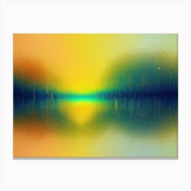 I Saw Sound Canvas Print