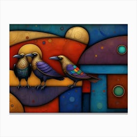 Crows Canvas Print