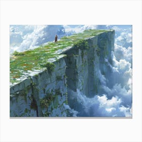 Cliff Canvas Print