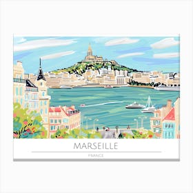 Marseille France Canvas Print