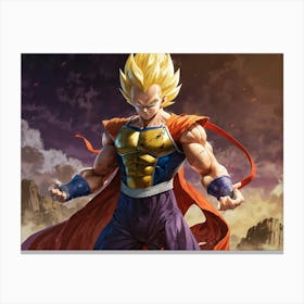 Dragon Ball Z Wallpaper 91 Canvas Print