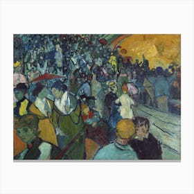 Les Arènes, Van Gogh Canvas Print