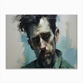 Portrait Of A Man 2 Canvas Print