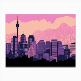 Sydney Skyline Canvas Print