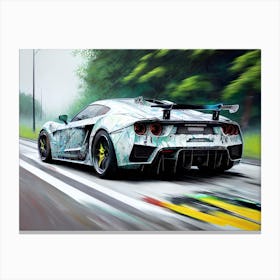 Car Painting 26 Canvas Print