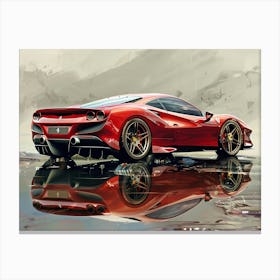 Ferrari 488 Canvas Print