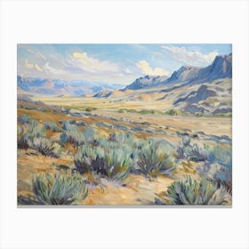 Western Landscapes Wyoming 2 Canvas Print