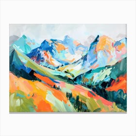 Mountain Landscape 13 Canvas Print