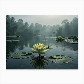 Lotus Flower 9 Canvas Print