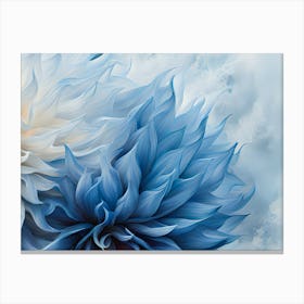 Dahlia -Ai Canvas Print