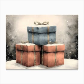 Christmas Presents 21 Canvas Print