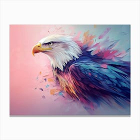 Eagle Abstract 2 Canvas Print