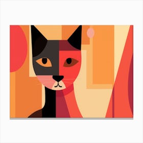 Abstract Cat 11 Canvas Print