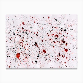 Abstraction Artistic Stains Canvas Print