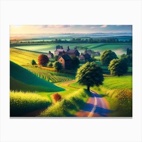 Country Road 24 Canvas Print