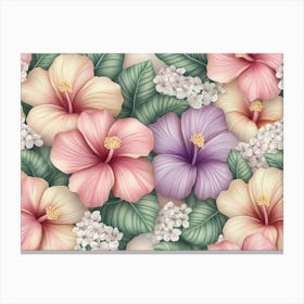 Hibiscus Canvas Print