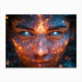 Third Eyes Mind Canvas Print